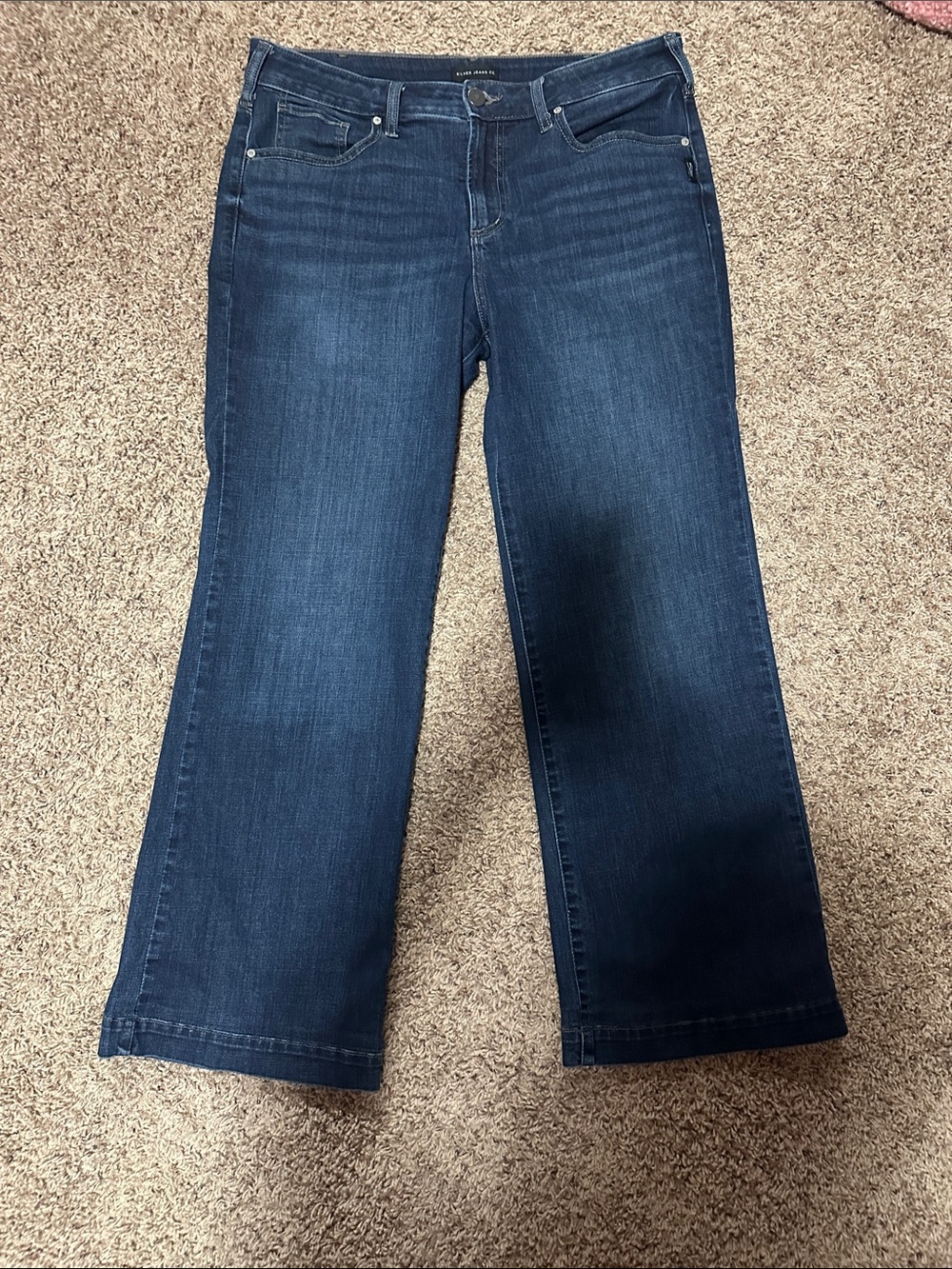 Silver Jeans Dark Blue Trouser jeans